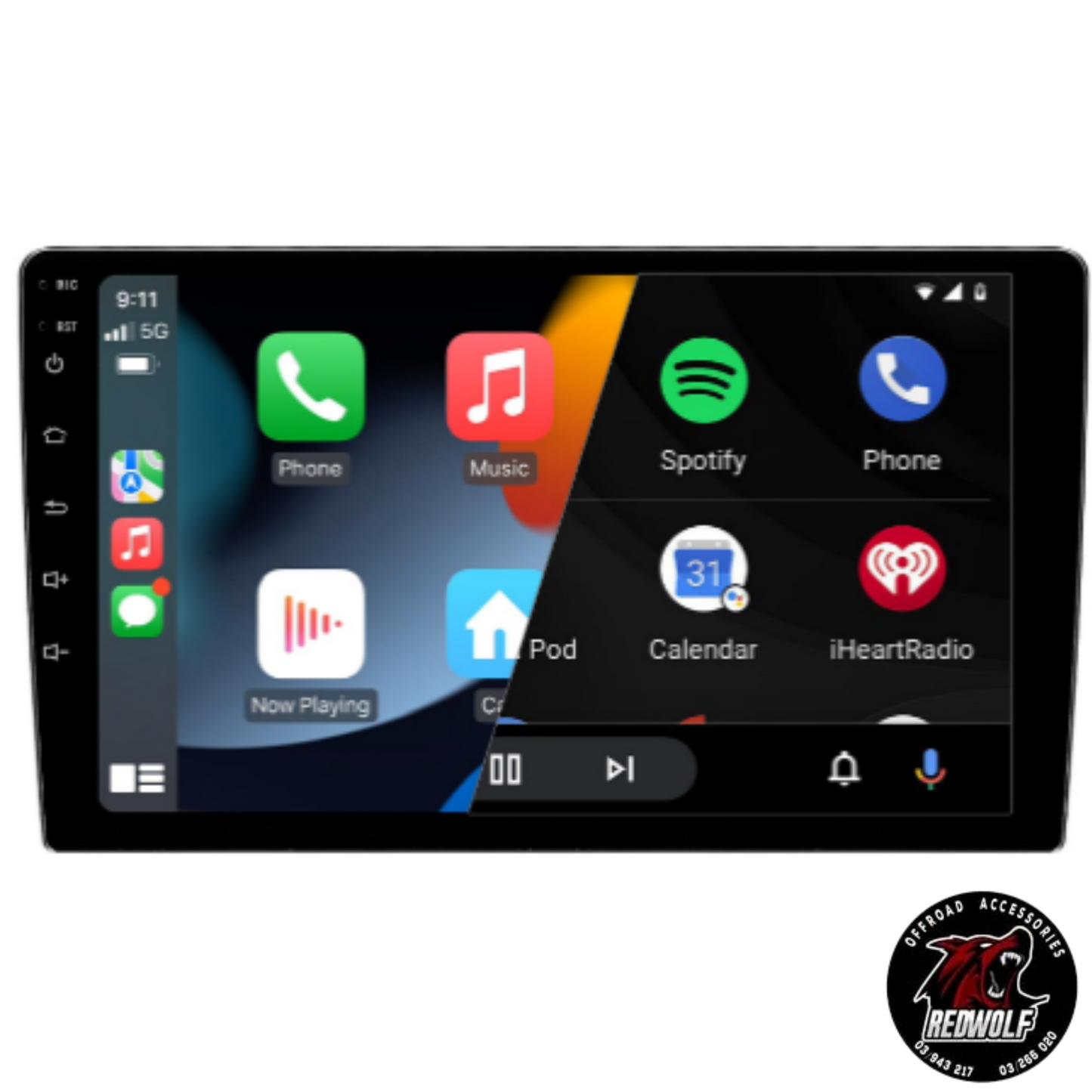 Android Screen 9inch 4+32GB