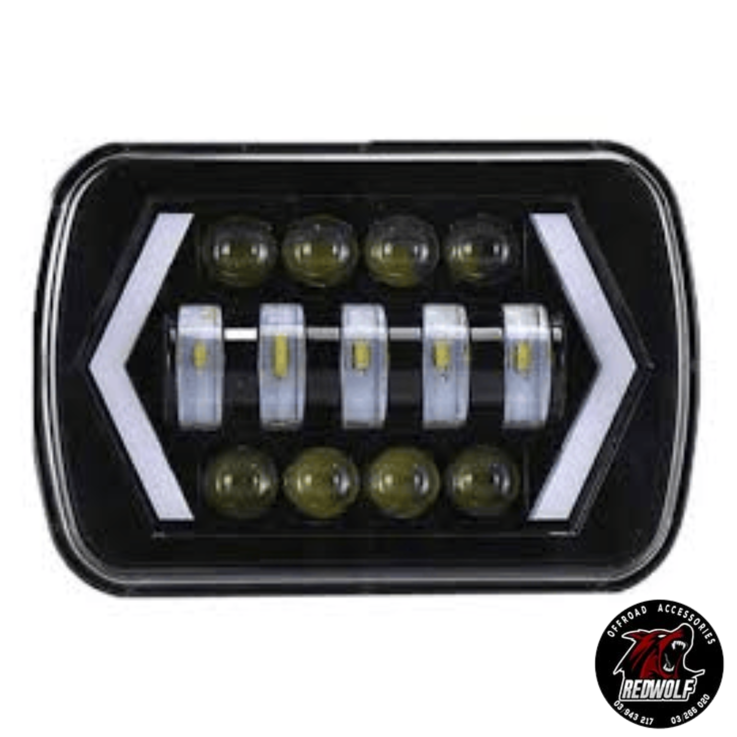 Headlight Led Light - XJ Narrow Design - 7 inches