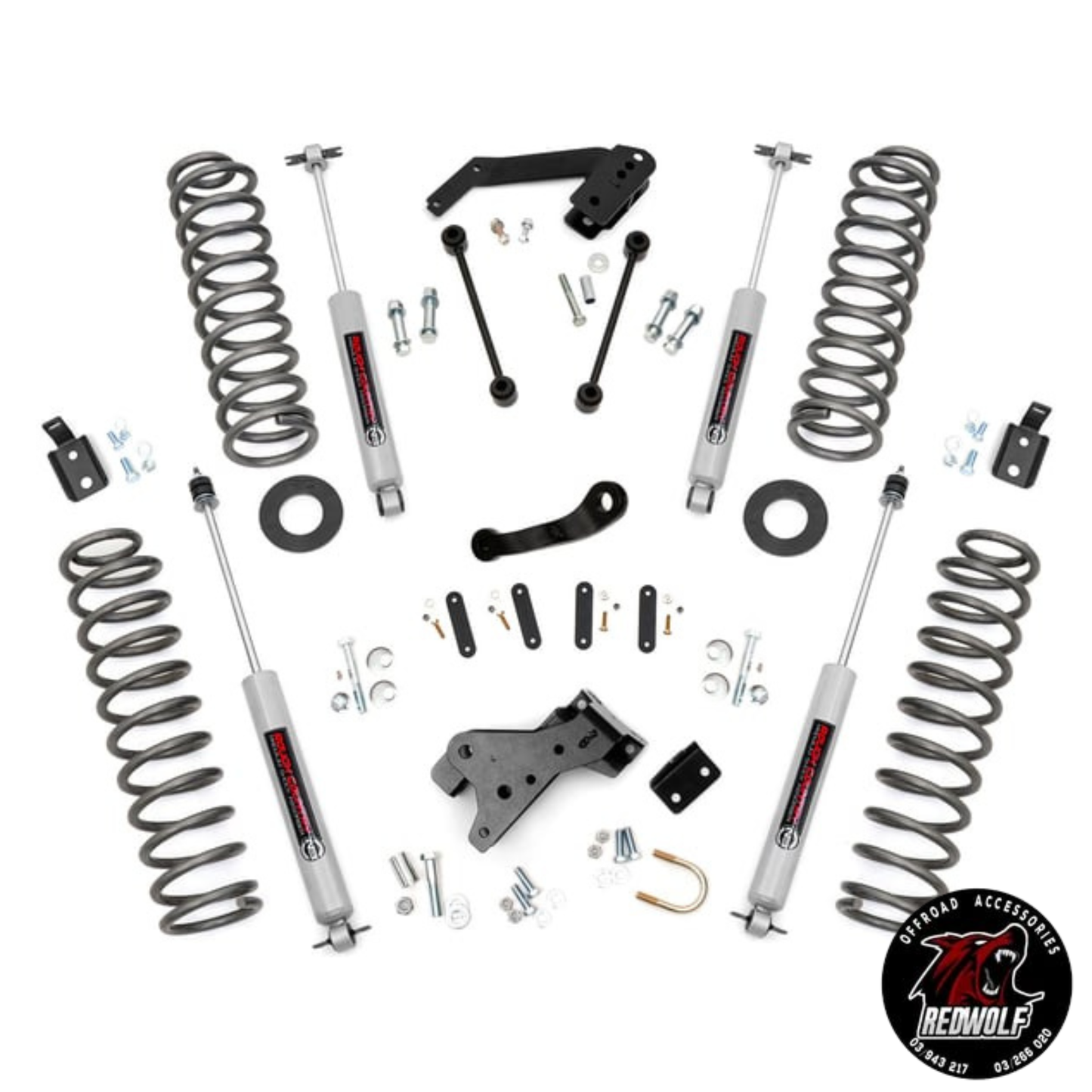 Rough Country - Wrangler - JK - 4inches - Lift Kit