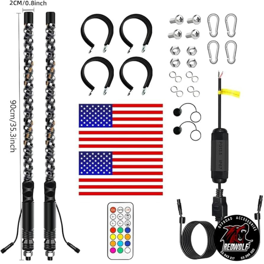 Whip Light - 0.8 inches