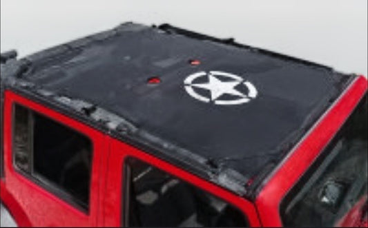 Mesh bikini top fit 2007-2017 Jeep Wrangler JK 4-Doors