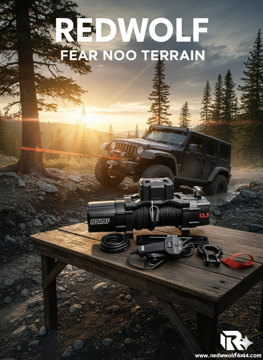 Winch Synthetic Rope-D1 13500 LBS