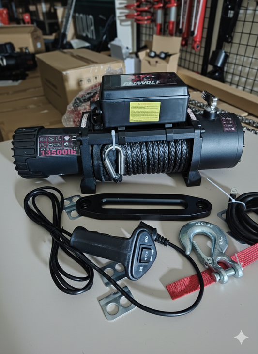 Winch Synthetic Rope-D1 13500 LBS