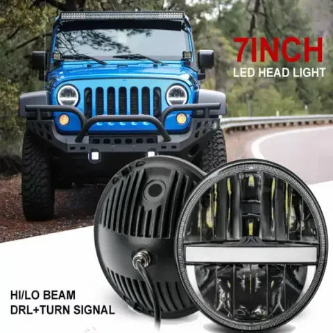 Headlight Led Light - JL Design - 7 inches