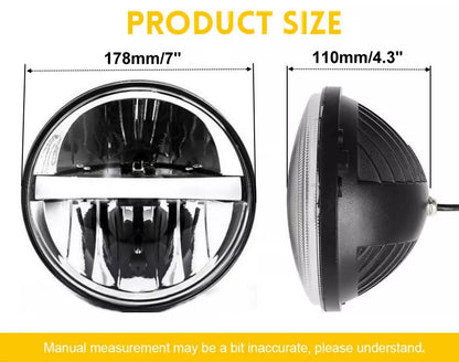 Headlight Led Light - JL Design - 7 inches
