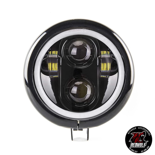 Headlight Led Light - Loop Design - 7 inches