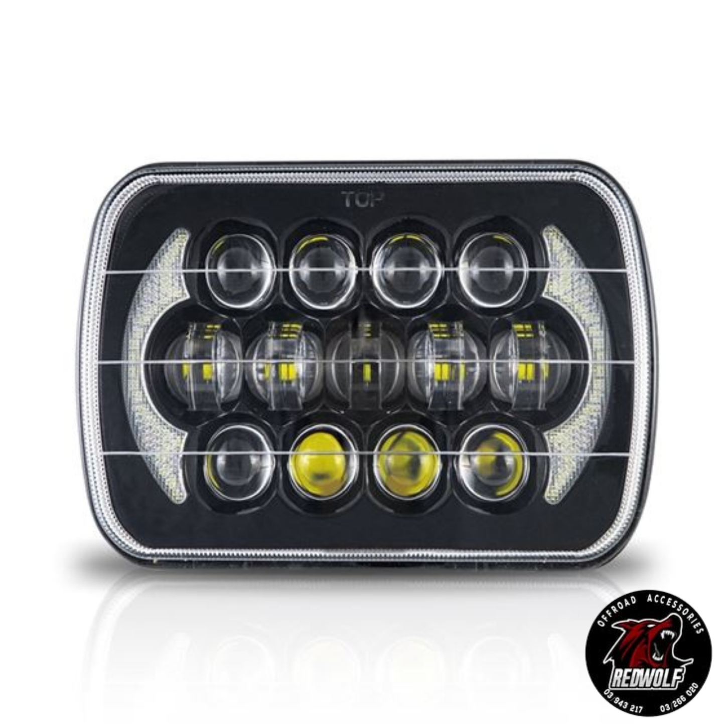 Headlight Led Light - XJ Round Design - 7 inches