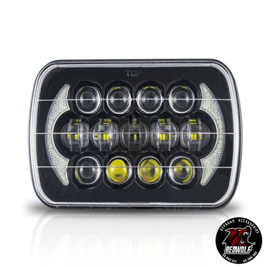 Headlight Led Light - XJ Round Design - 7 inches
