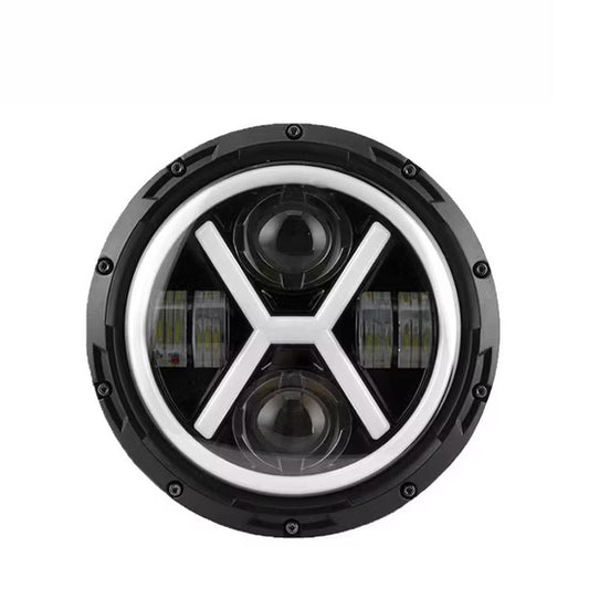 Headlight Led Light - X Design - 7 inches