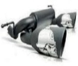 JK-Metal Mulisha Exhaust System Material: Stainless Steel
