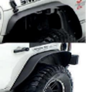Fender Flares Short Style Material: Steel Fits: 2007- 2017 models