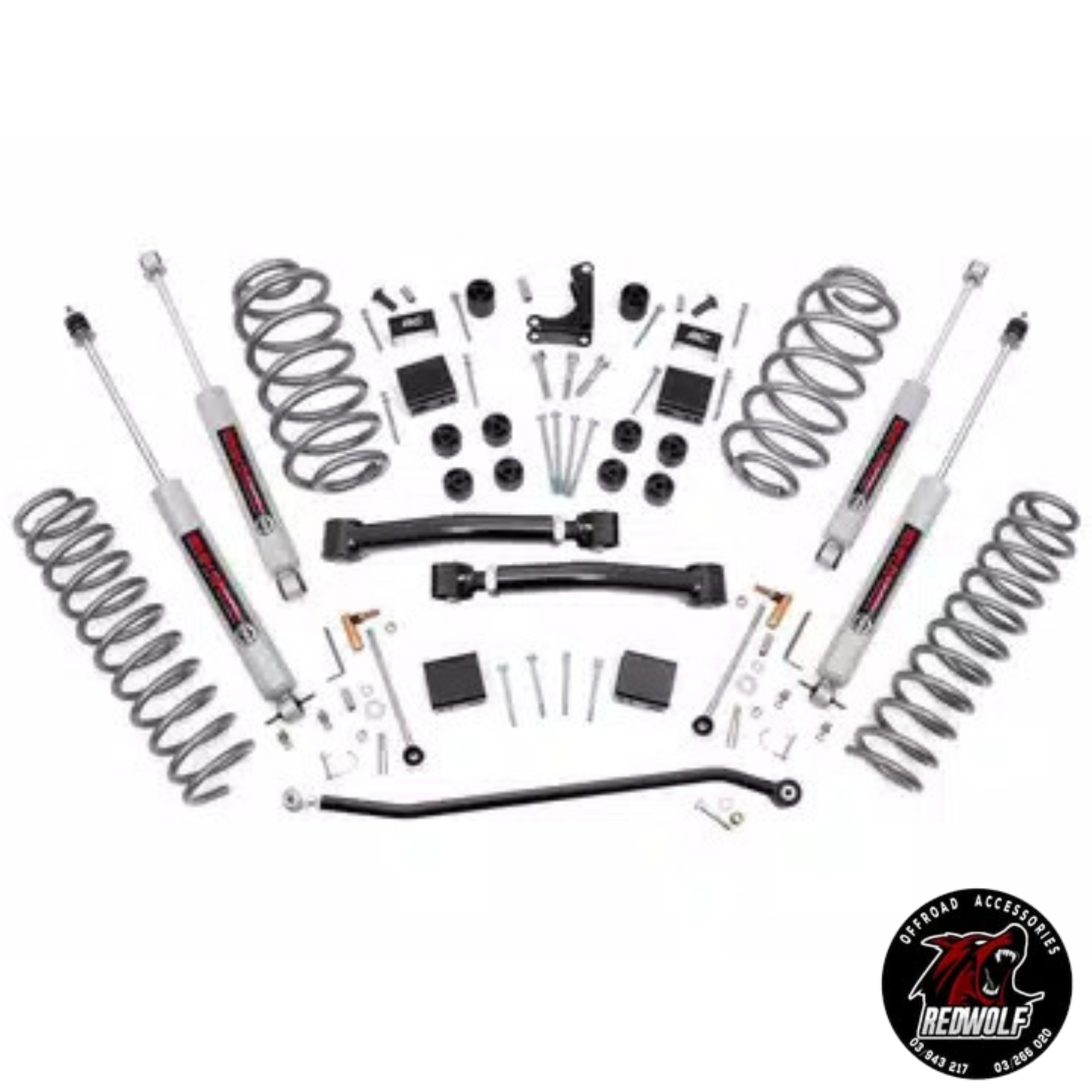 Rough Country - Grand Cherokee - WJ - 4inches - X - Series  W/2.2 Shocks