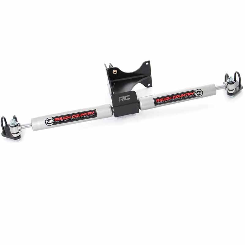Rough Country - Wrangler - JK - N3 Dual Steering Stabilizer
