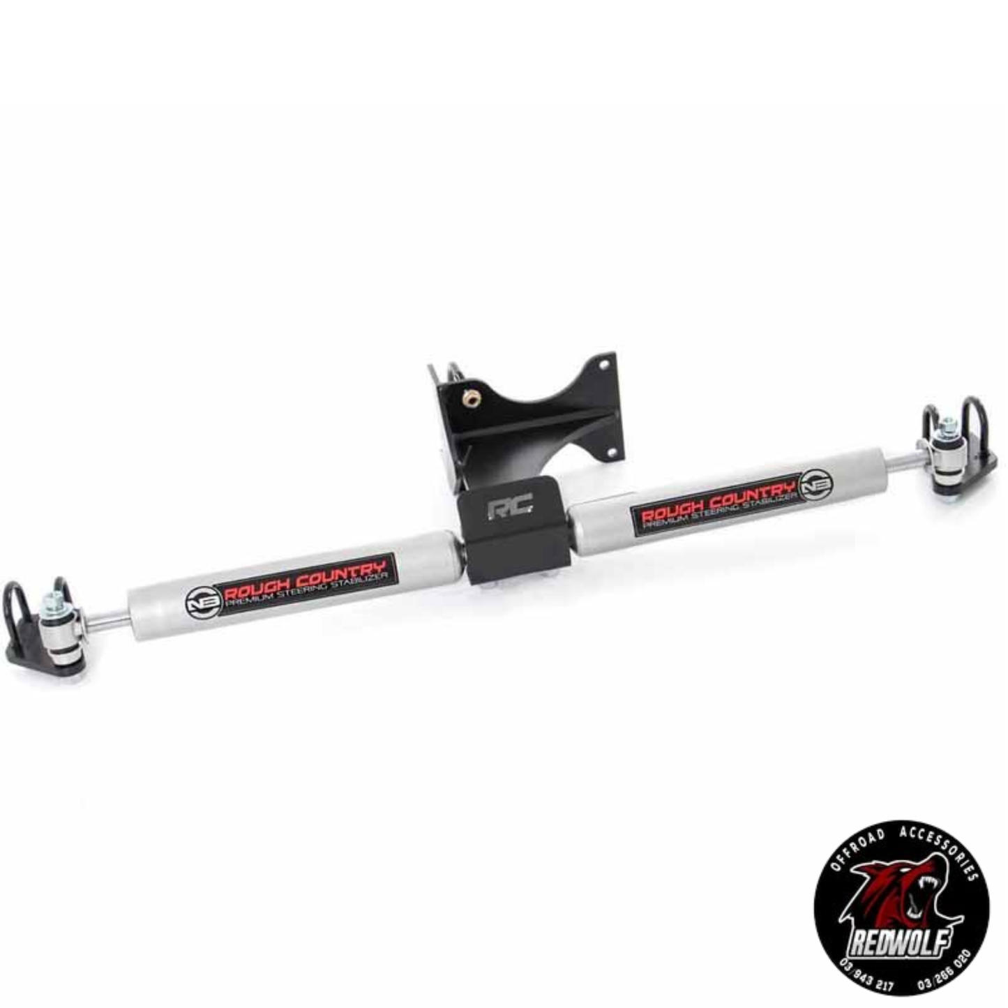 Rough Country - Wrangler - JK - N3 Dual Steering Stabilizer