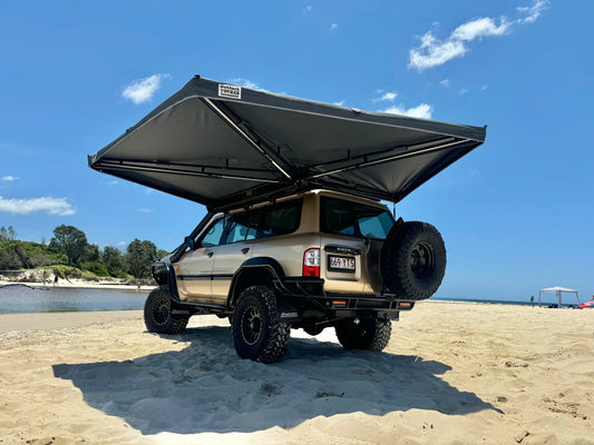 Side Awning 270 - Freestanding - 2m + LED stips
