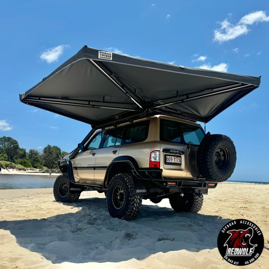 Side Awning 270 - Freestanding - 2m + LED stips