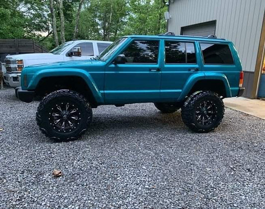 Cherokee XJ-Xmas Notch Flat Fenders Fiberglass