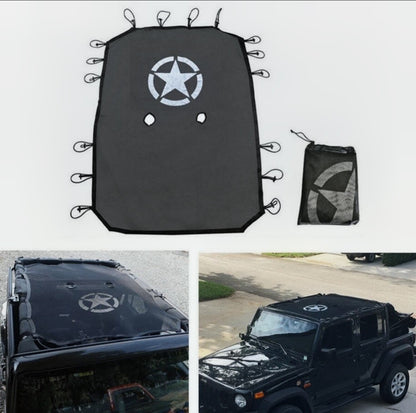 Mesh bikini top fit 2007-2017 Jeep Wrangler JK 4-Doors